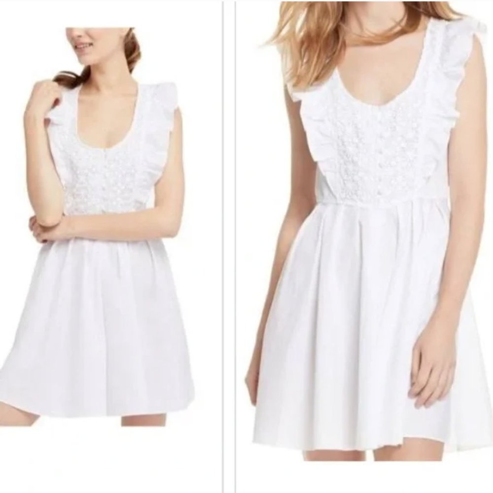 Free People Women’s Half Moon White Dress Size Medium